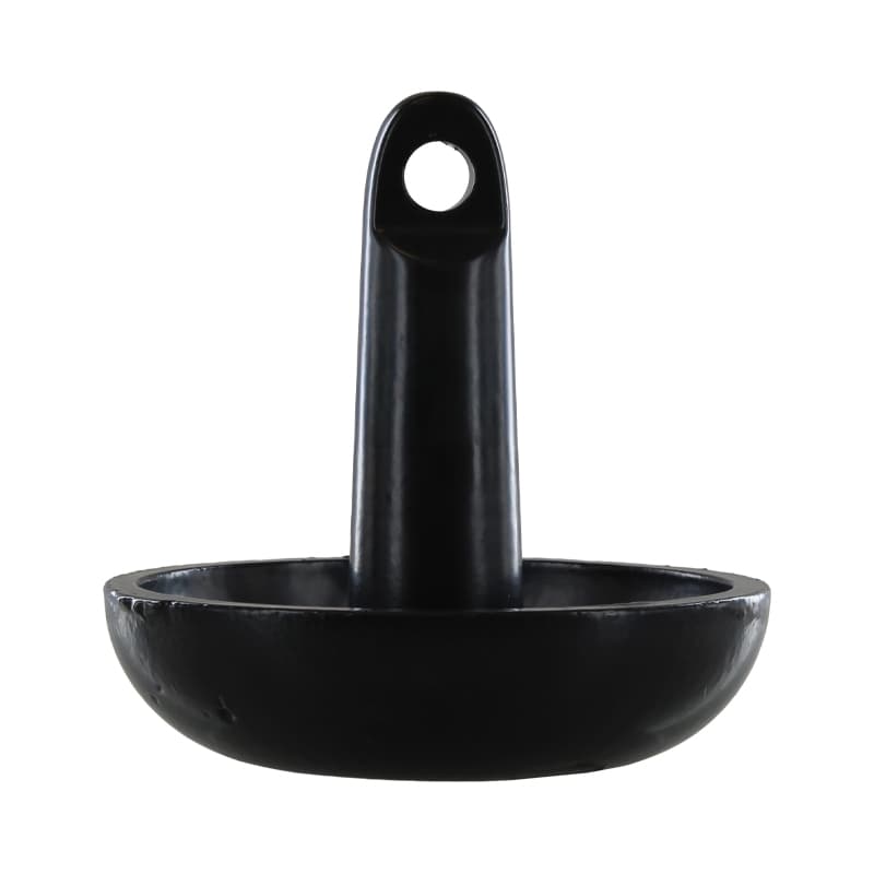 Black Vinyl Coated Mushroom Anchor (10 lb., Boat Size: Up to 15')