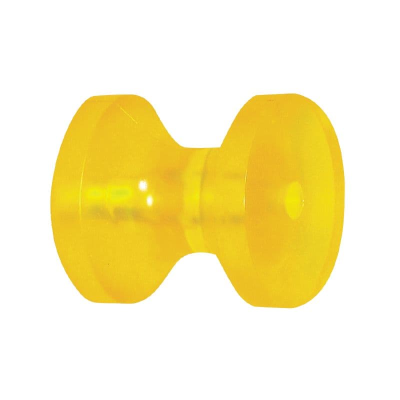 Poly Vinyl Bow Roller (Length 3", Diameter 3", Shaft 1/2")