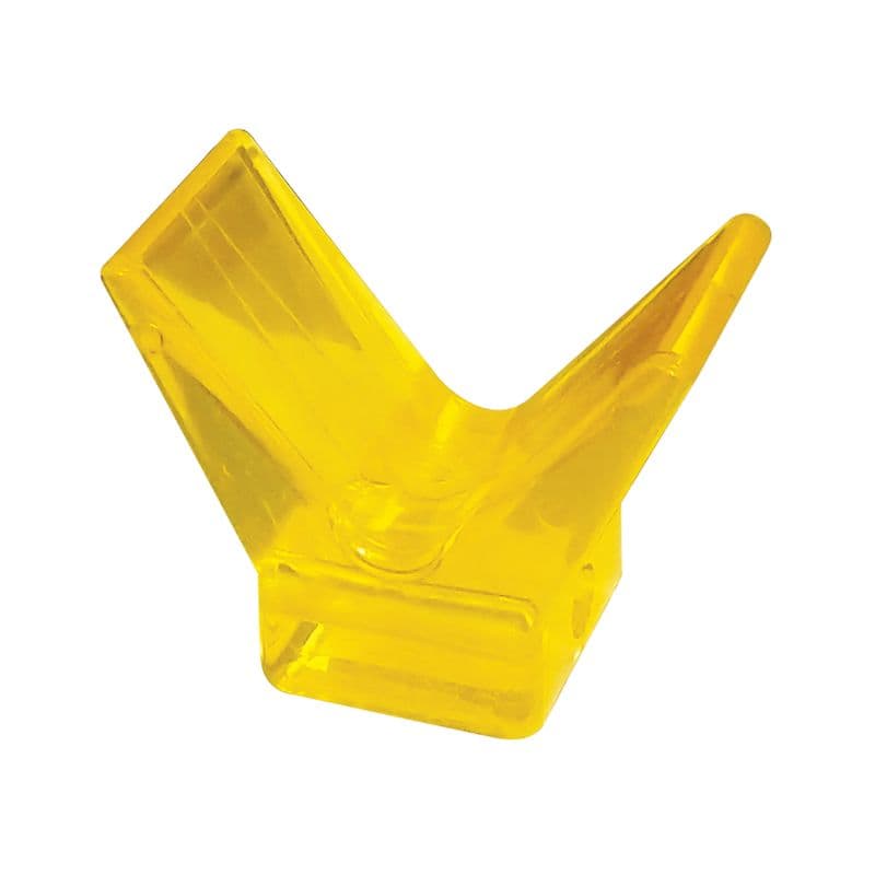 Poly Vinyl Bow Stop (Width 4-5/8", Base: 2-7/8" x 1-1/2", Shaft 1/2")
