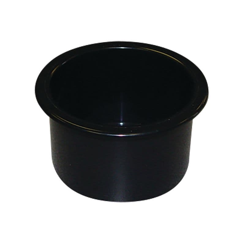 Nylon Recessed Drink Holder (Black, Depth 2")
