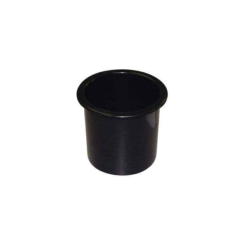 Nylon Recessed Drink Holder (Black, Depth 3")
