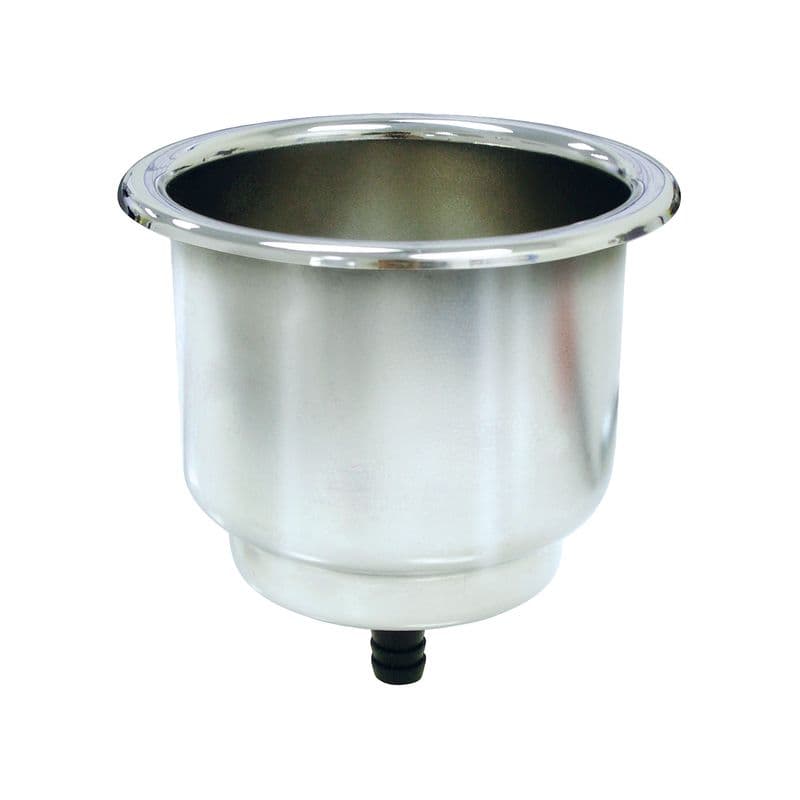 Stainless Steel Recessed Drink Holder