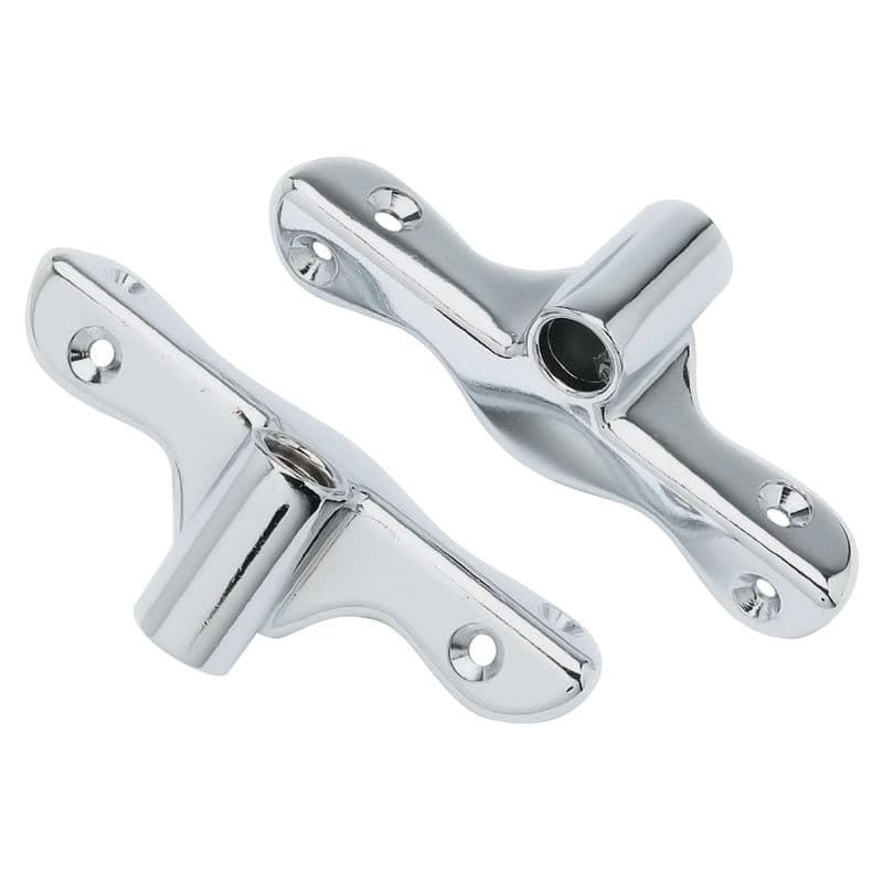 Oarlock Sockets - Chrome Plated Zamak (Sold Per Pair)