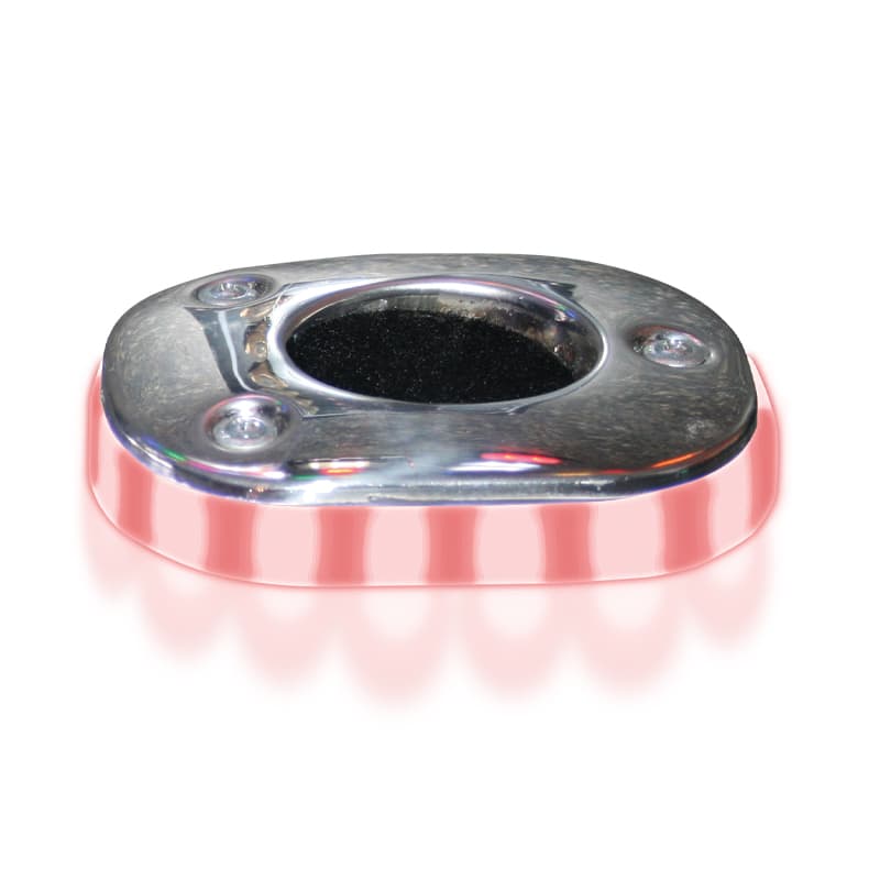 L.E.D.  Rod Holder Accent Bezel (Red)