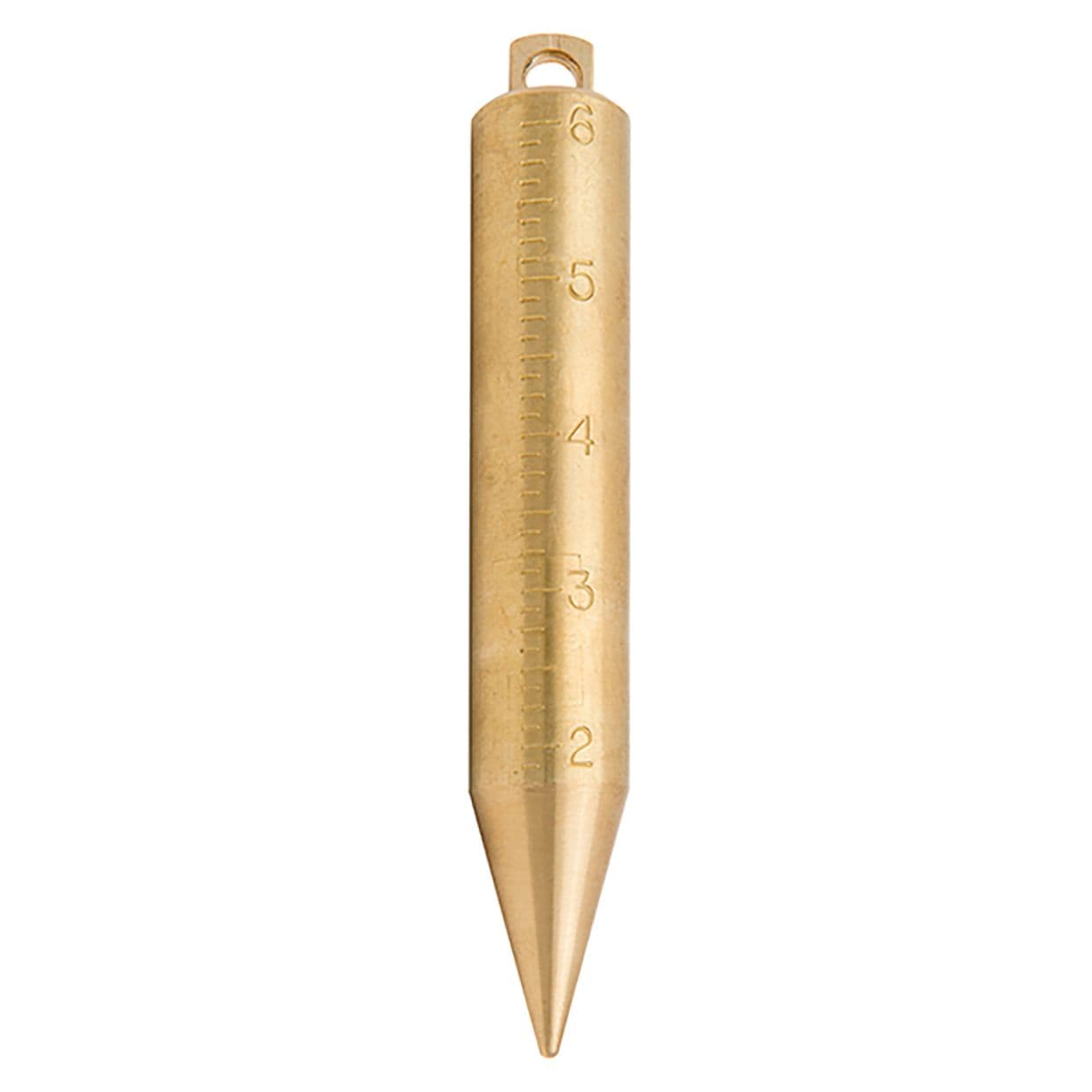 Double Duty Gauging Tape (20 oz. Plumb Bob, Brass)
