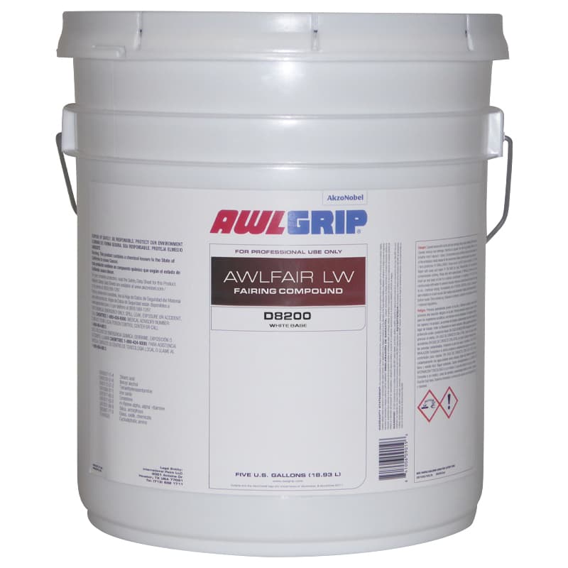 Awlfair LW Fairing Compound (White Base, 5 Gallon)