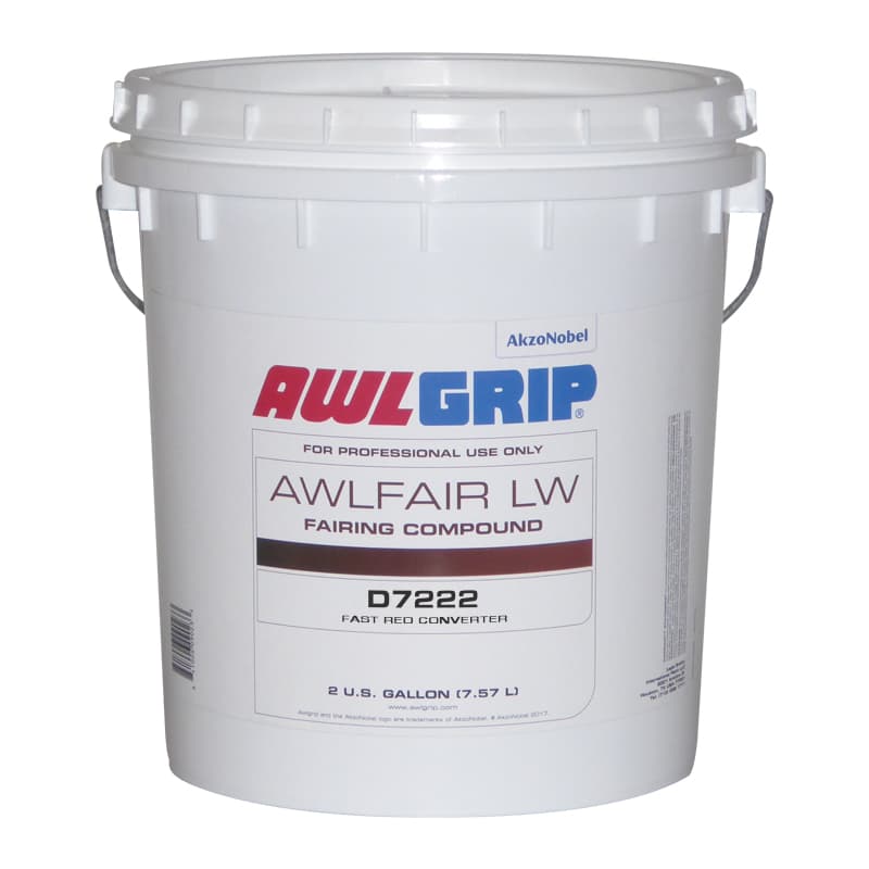 Awlfair LW Fairing Compound (Fast Red Converter, 2 Gallon)