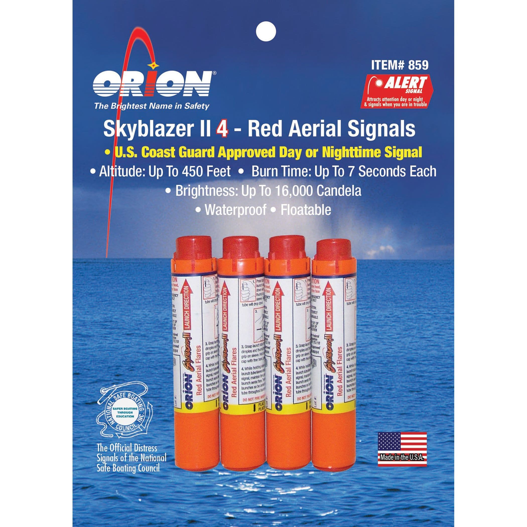 Skyblazer II Red Aerial Signal Kit