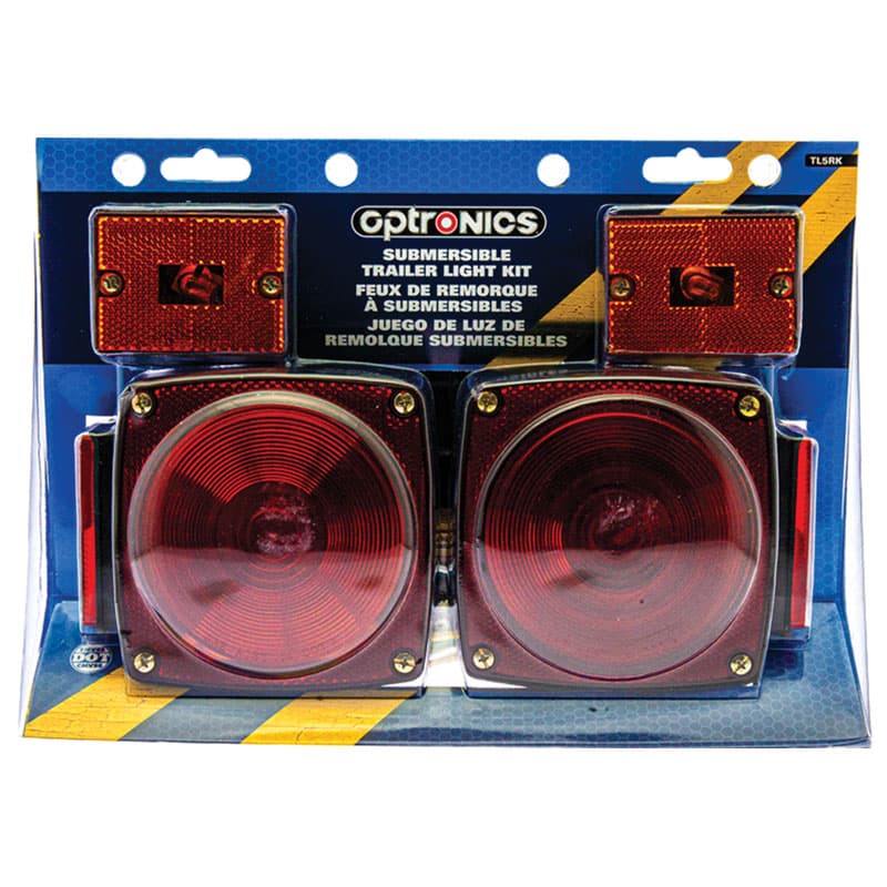Submersible Trailer Light Kit - Under 80" Wide Trailer