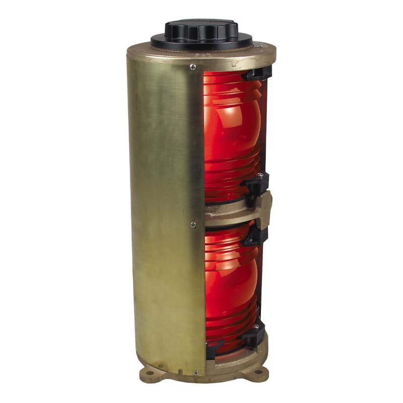 Fig. 1164 Series Double Lens Navigation Light (Red Side)