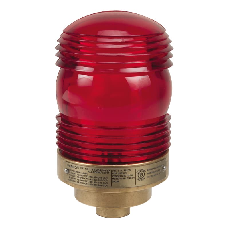 Fig. 309A Series Pipe Mount All-Round Light (Red)
