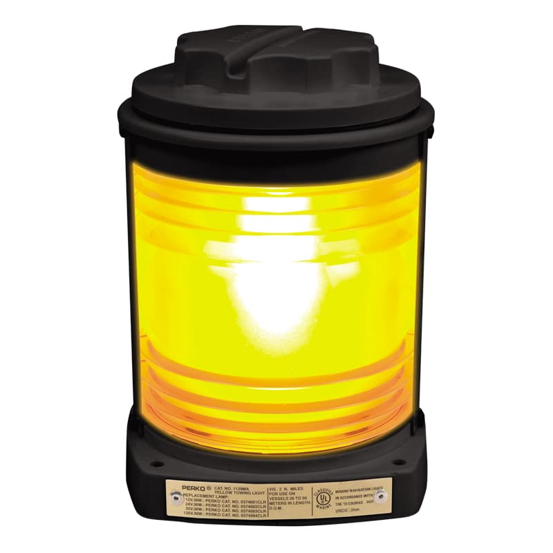 Fig. 1129 Series Navigation Light (Yellow Towing)