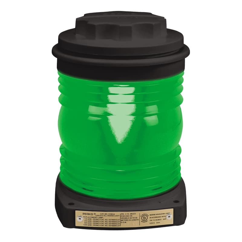 Fig. 1130 Series Navigation Light (Green All-Round)