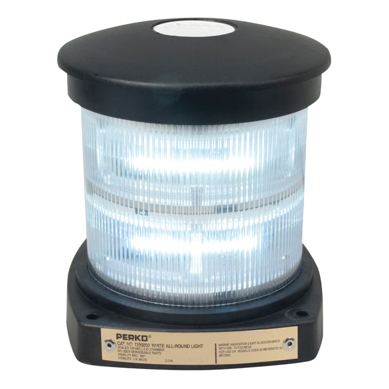 Fig. 1380 Series Single L.E.D. Navigation Light (White All-Round)
