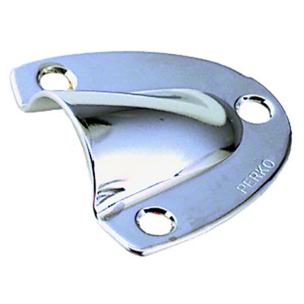 Fig. 315 Midget Clam Shell Polished Stainless Steel Vent (1-5/8” x 1-1/2”)