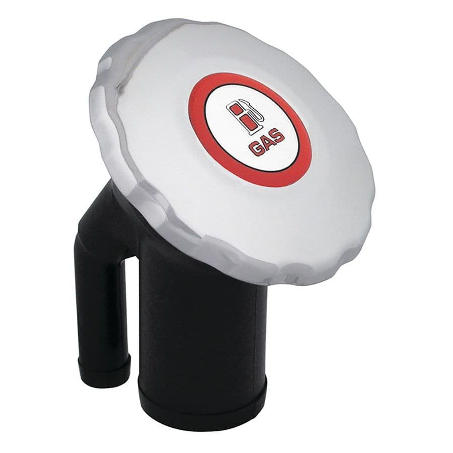 Sealed Ratcheting Cap Gas Fills with Resin Insert (Angled Neck)