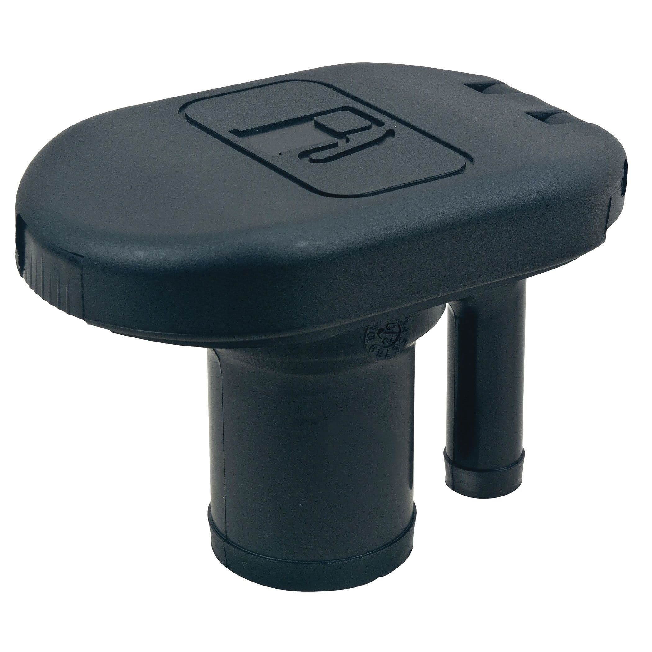 Sealed Flip Top Cap Gas Fill with Vacuum Pressure Relief (Straight Neck)