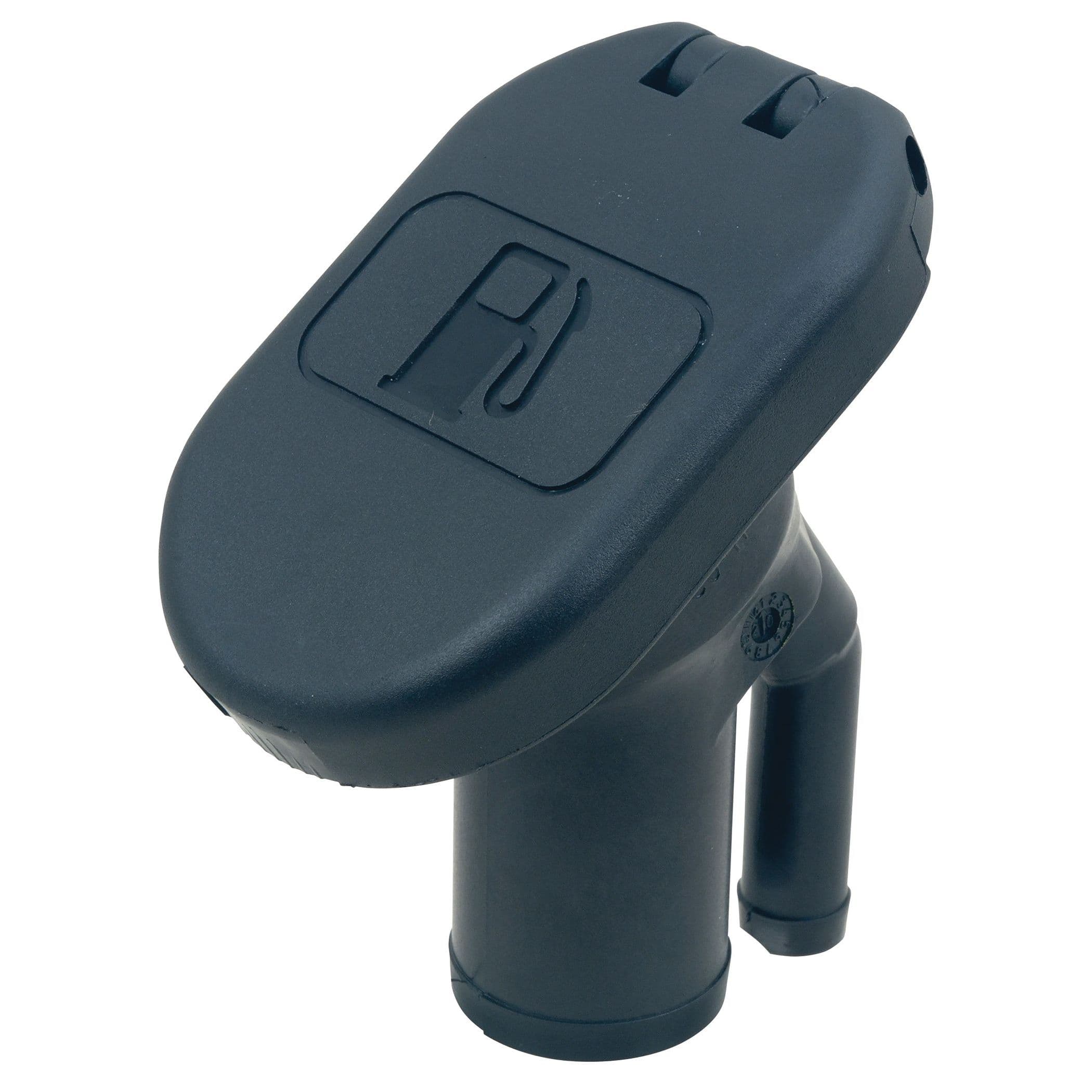 Sealed Flip Top Cap Gas Fills with Vacuum Pressure Relief (Angled Neck)