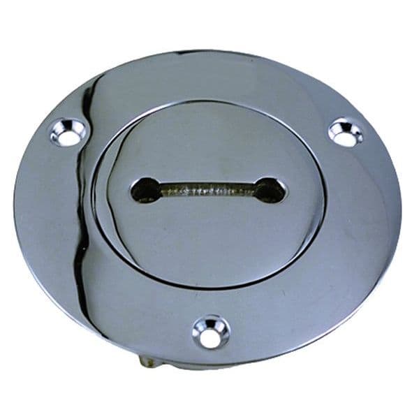 Fig. 528 Non-EPA, Non-Vented Deck Plates for 1-1/2" Pipe (Plain Cast Bronze)