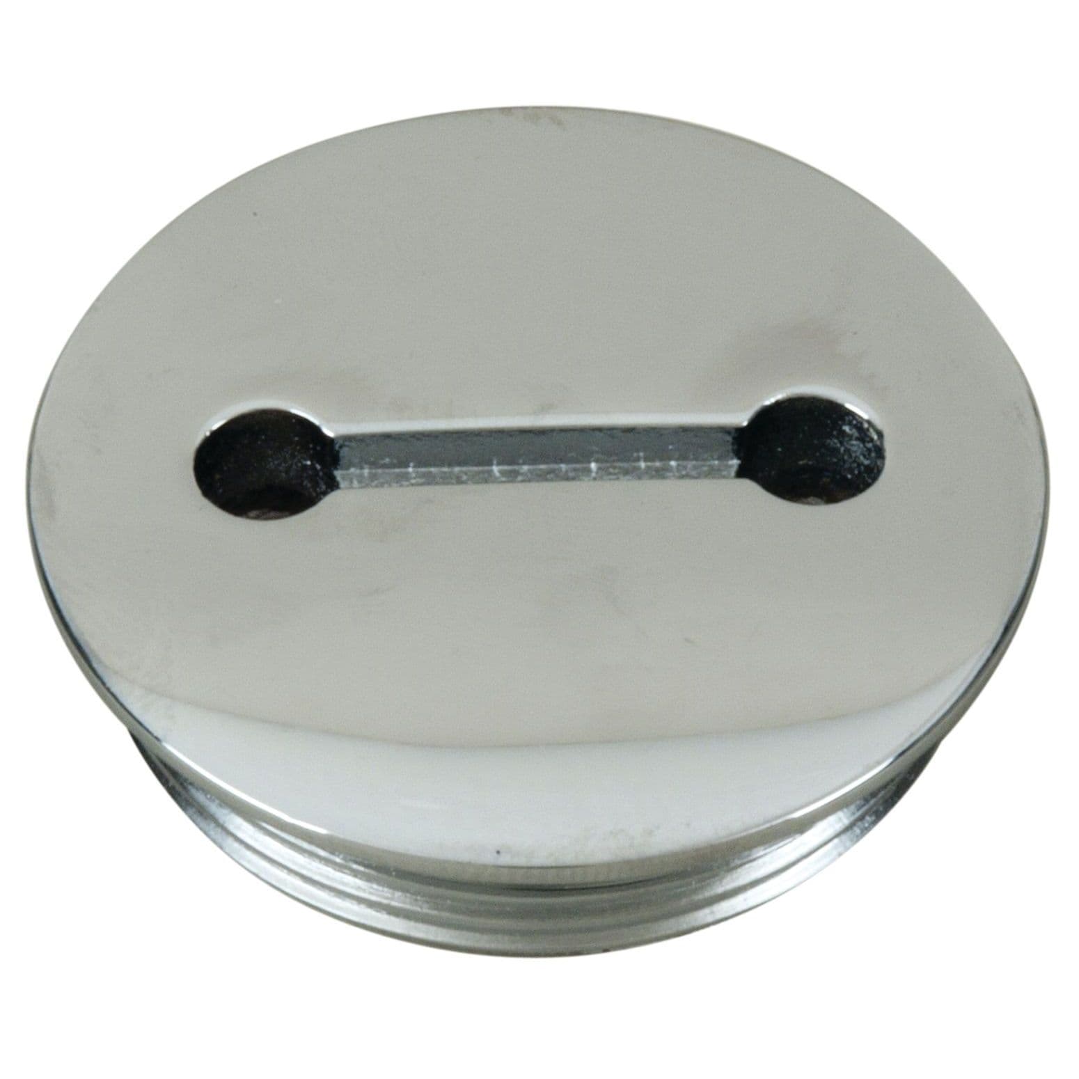 Fig. 528 Non-EPA, Non-Vented Deck Plates Spare Cap with O-Ring (2”, Chrome Plated)