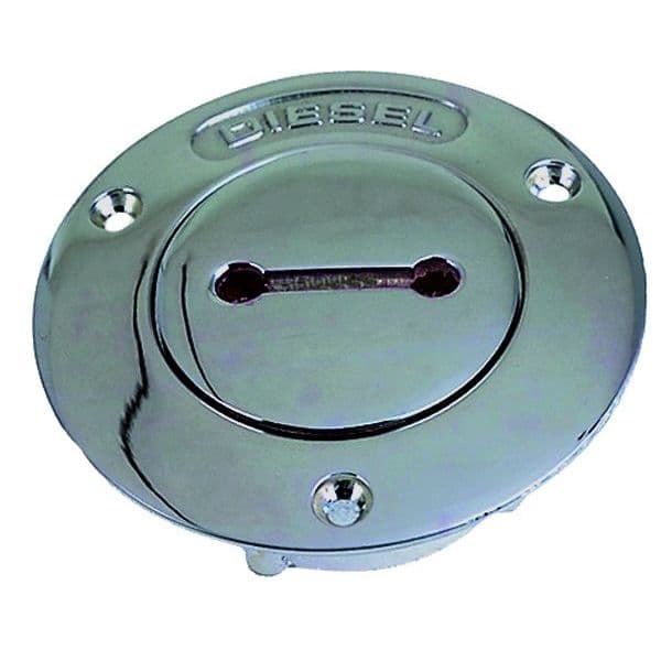 Fig. 528 Non-EPA, Non-Vented Deck Plates for 2" Pipe (Diesel, Chrome Plated Cast Bronze)