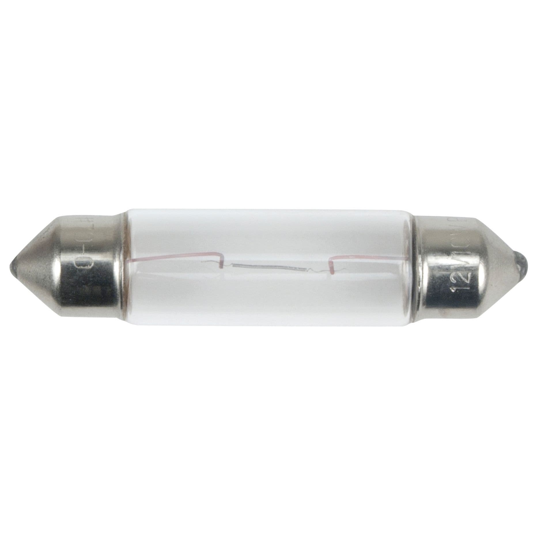 Festoon Bulbs - Double Ended (12 Volt, 10 Watt, 1-5/8” L)