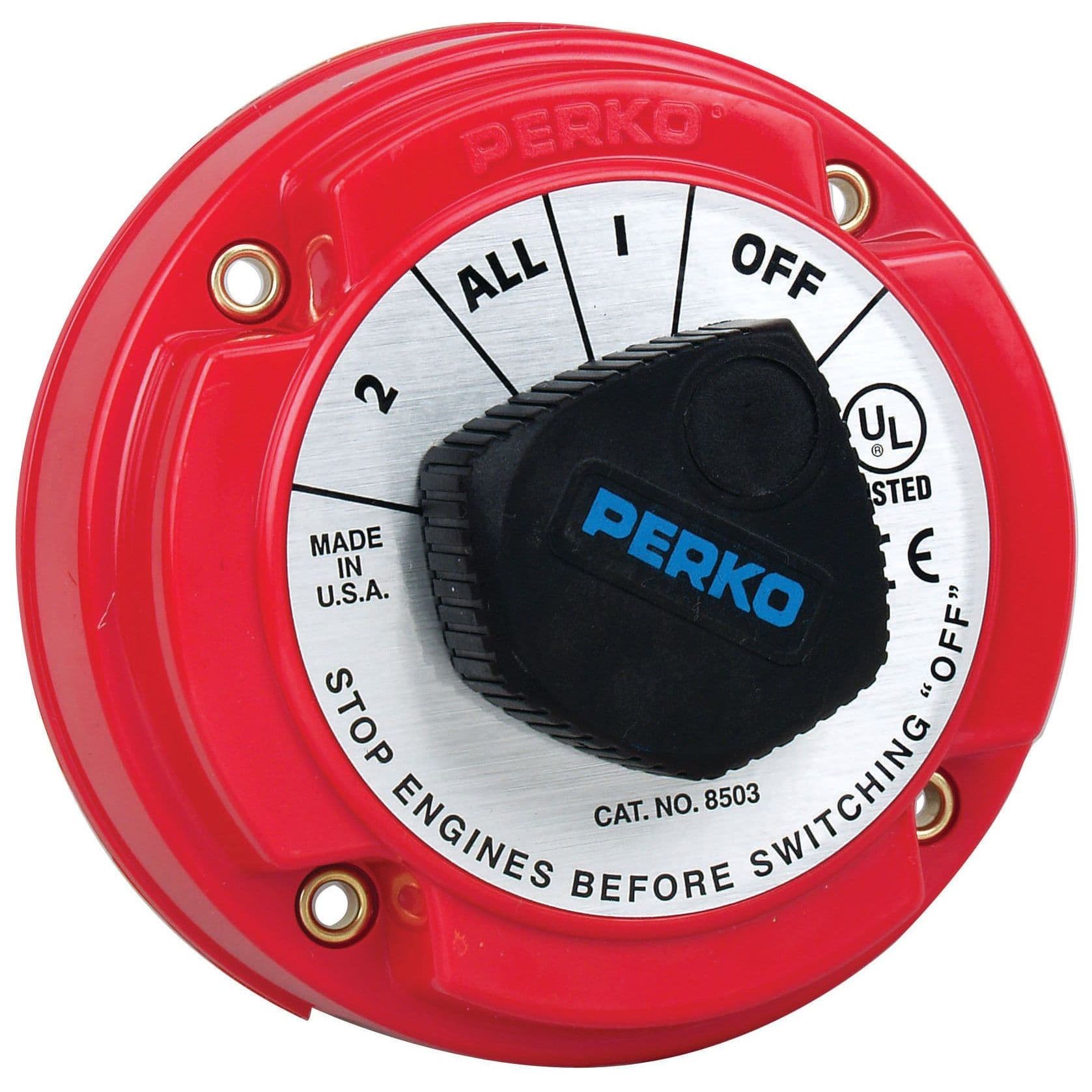 DP Medium Duty Battery Selector Switch with Alternator Field Disconnect