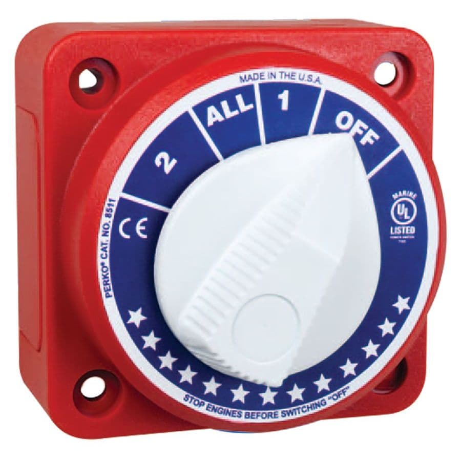 Compact Battery Selector Switch (USA Design)