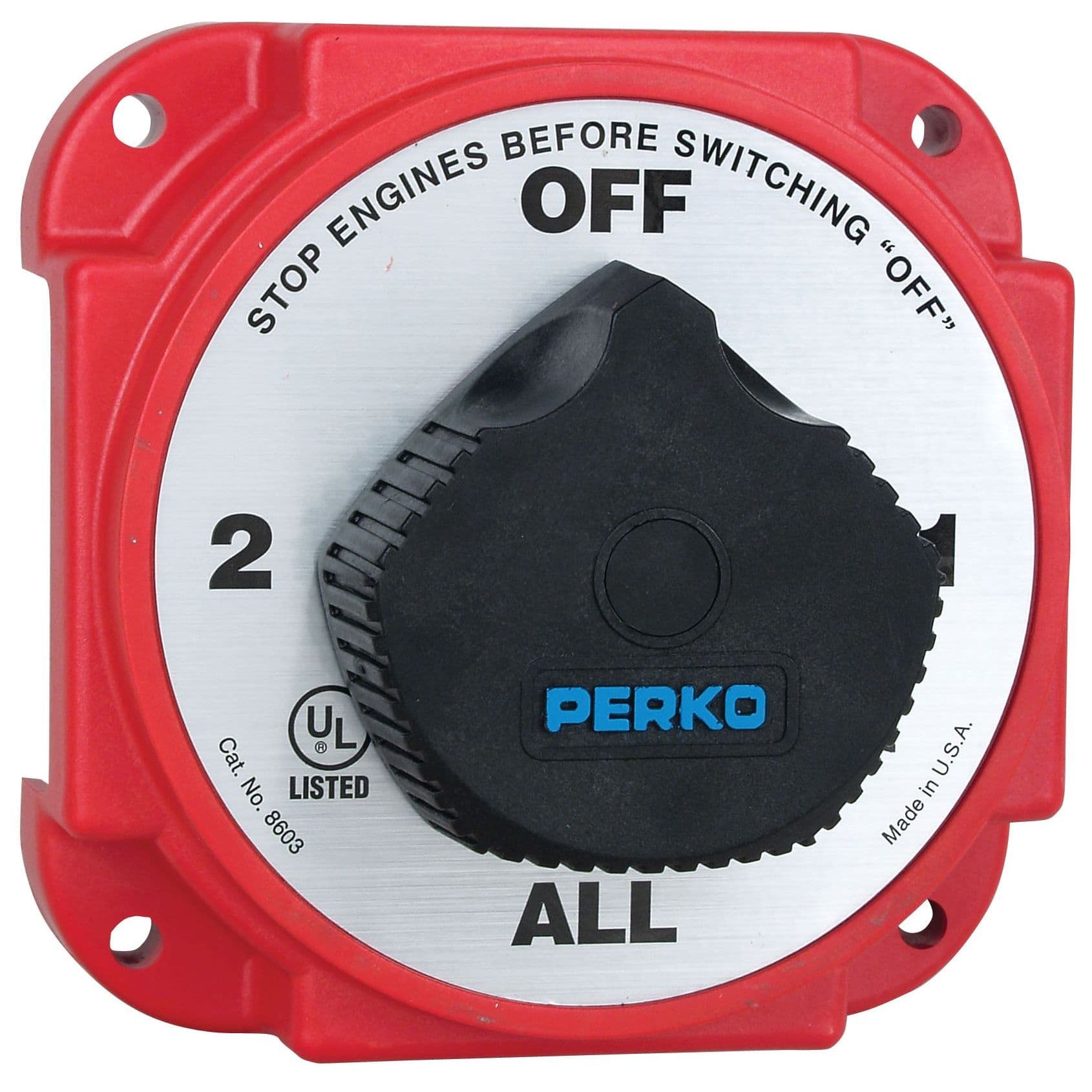 DP Fig. 8603 Heavy Duty Battery Selector Switch with AFD