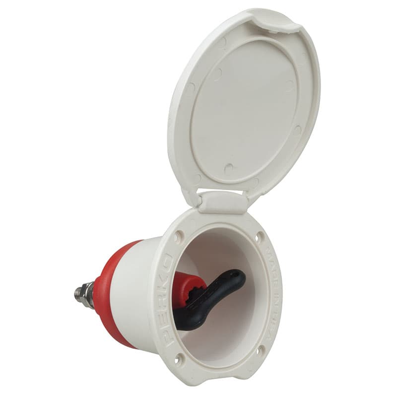 Compact Battery Selector and Disconnect Switch - Cup Mount