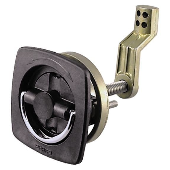 Fig. 932 Flush Non-Locking Latch with Offset Cam Bar