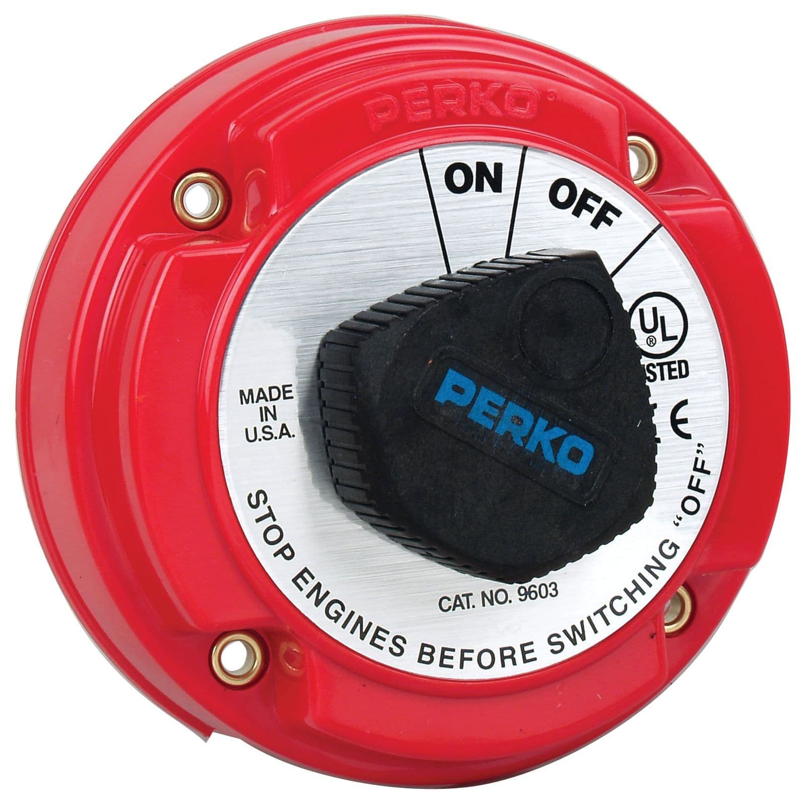 DP Medium Duty Main Battery Disconnect Switch (with Alternator Field Disconnect)