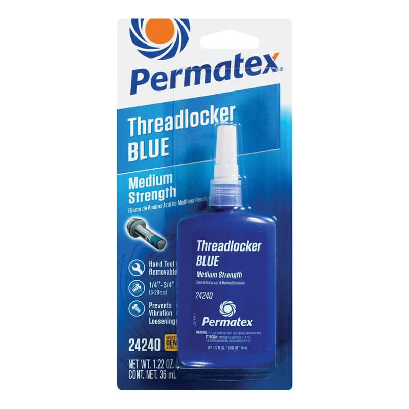 Medium Strength Threadlocker - Blue (36 ml Bottle)