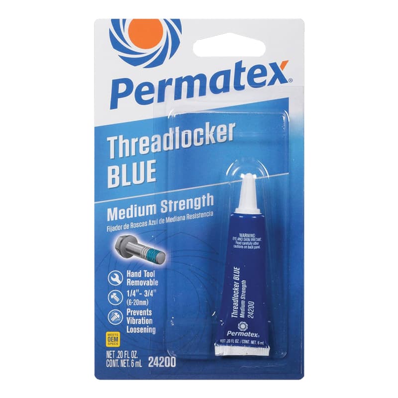 Medium Strength Threadlocker - Blue (6 ml Tube)