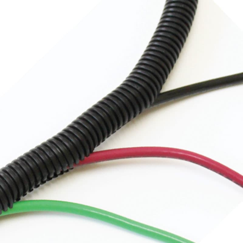 Convoluted Tubing/Split Wire Loom (2" ID, Length 50')