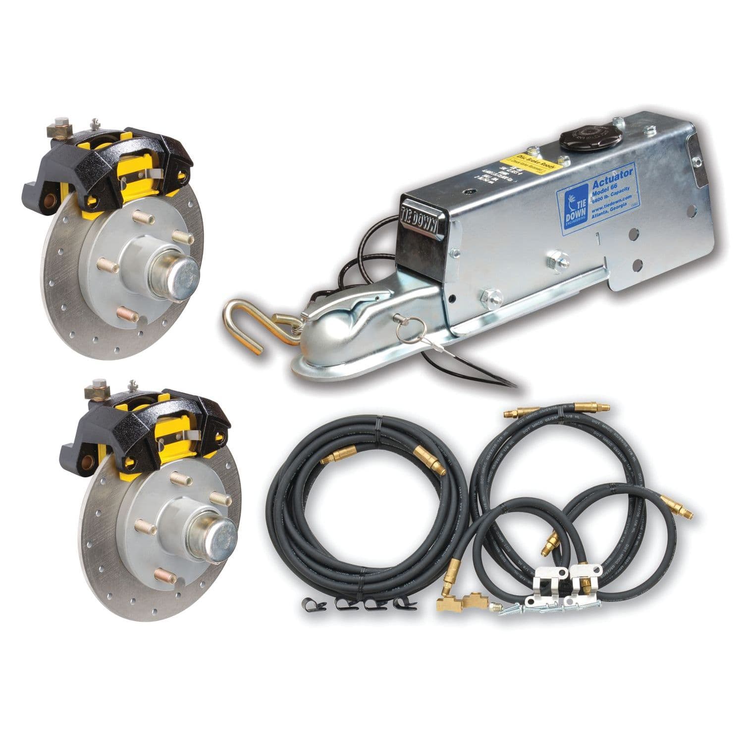 Complete 10” Stainless Steel Rotor with Integral Hub Disc Brake System