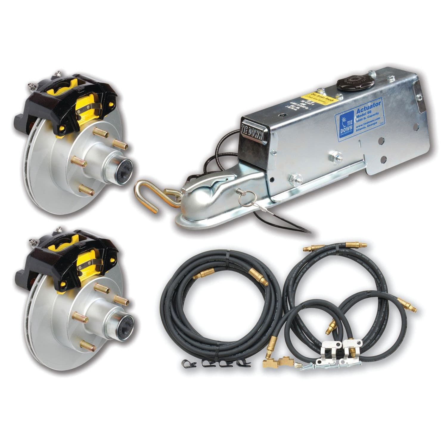 Complete Vented Rotor with Integral Hub Disc Brake System - 12” Rotor with Model 800 Disc Brake Actuator