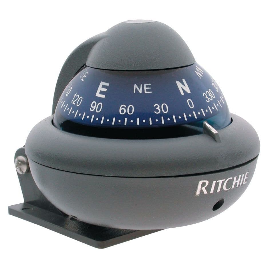 RitchieSport X-10-M Bracket Mount Compass (No Glare Gray)