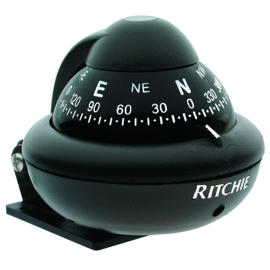 RitchieSport X-10-M Bracket Mount Compass (Traditional Black)
