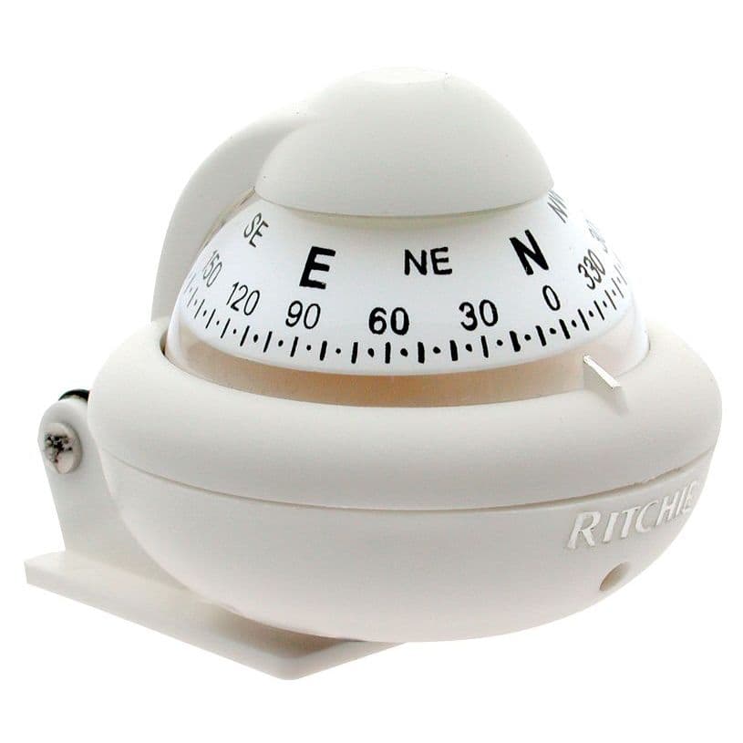 RitchieSport X-10-M Bracket Mount Compass (Designer White)