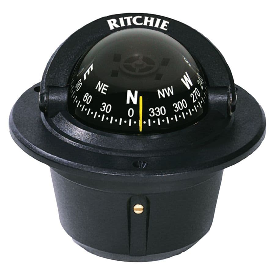 Explorer™ Flush Mount Compass (Traditional Black)
