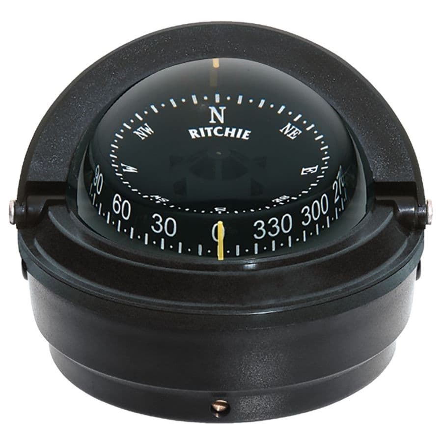 Voyager® Surface Mount Compass with 3” Combidamp Dial (Traditional Black)
