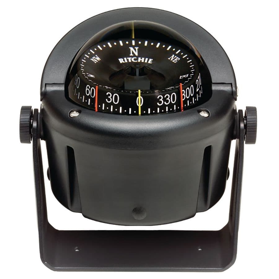 Helmsman™ Compass - Traditional Black with CombiDial (Bracket Mount)