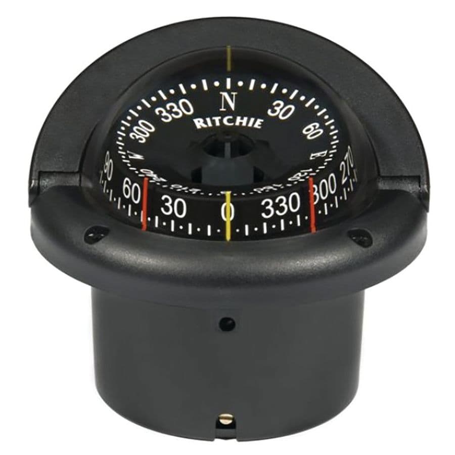 Helmsman™ Compass - Traditional Black with CombiDial (Flush Mount)
