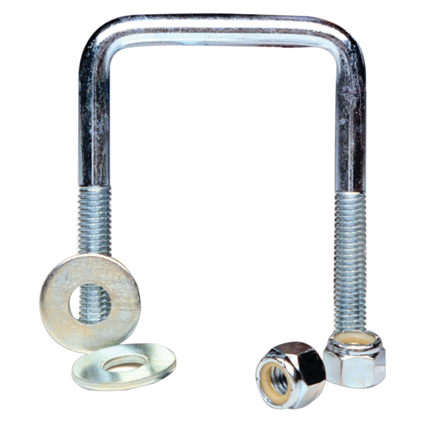 Square Zinc Plated U-Bolt Kit (7/16”-14 x 3-1/16” x 3-5/16” x 1-3/4”)