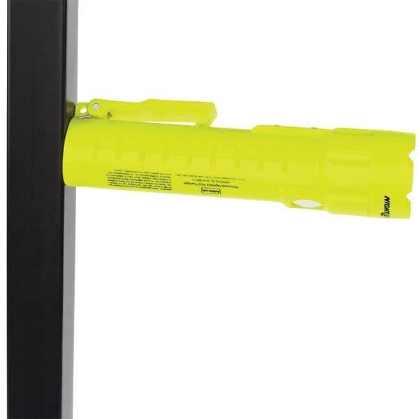 Intrinsically Safe Permissible Dual-Light™ L.E.D. Flashlight with Dual Magnets