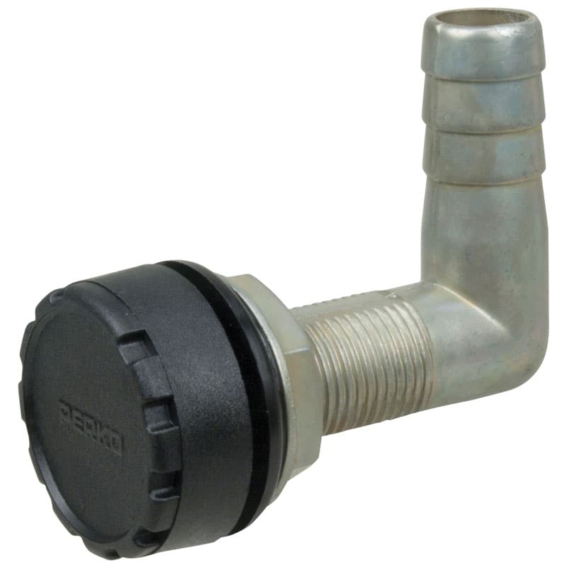 Gas Tank Vent with Swivel Elbow