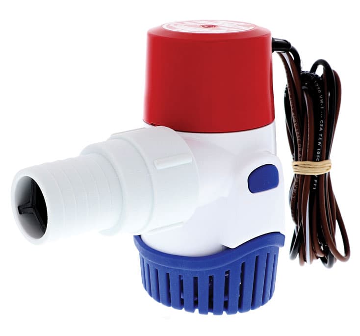 Automatic Submersible Bilge Pump (1,100 GPH, 12 volt)