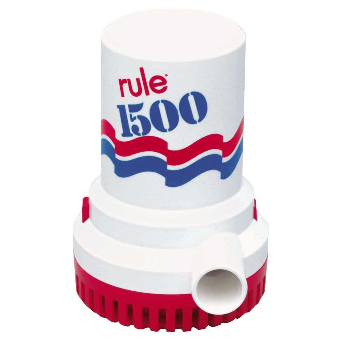 Non-Automatic Submersible Bilge Pump (1,500 GPH, 24 volt)