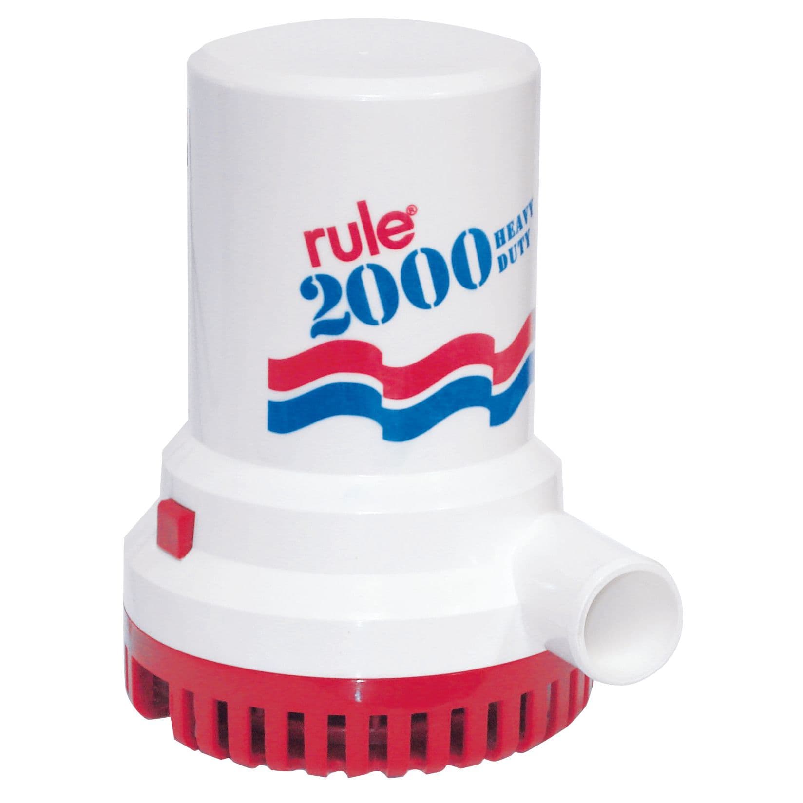 Non-Automatic Submersible Bilge Pump (2,000 GPH, 12 volt, UL Listed)